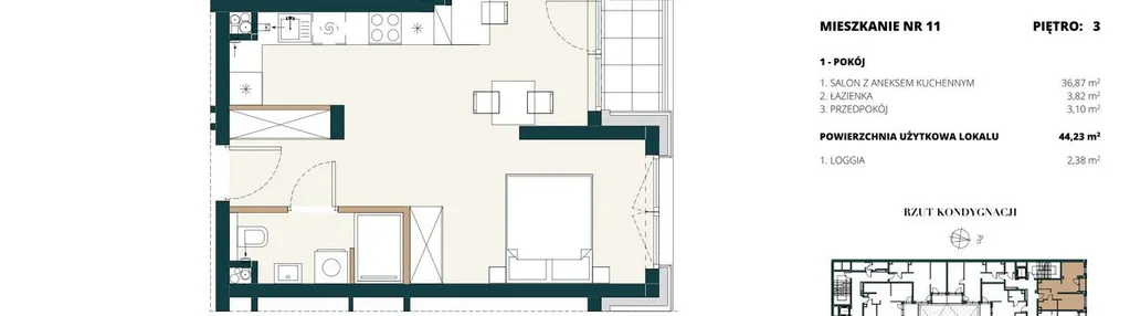 Mieszkanie w inwestycji: Przy Placu Wolności