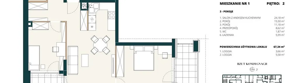 Mieszkanie w inwestycji: Przy Placu Wolności