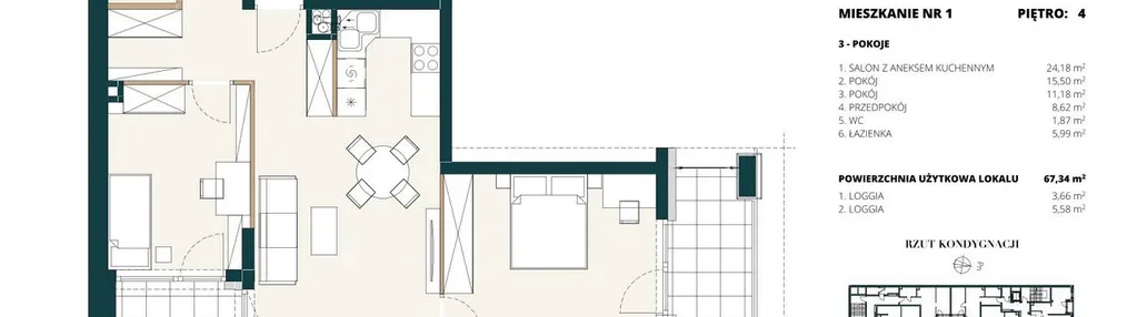 Mieszkanie w inwestycji: Przy Placu Wolności