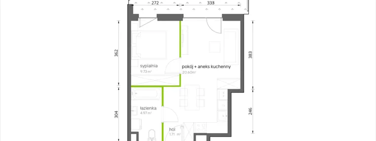 Mieszkanie w inwestycji: Aroniowa Vita