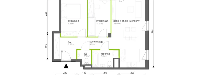 Mieszkanie w inwestycji: Aroniowa Vita