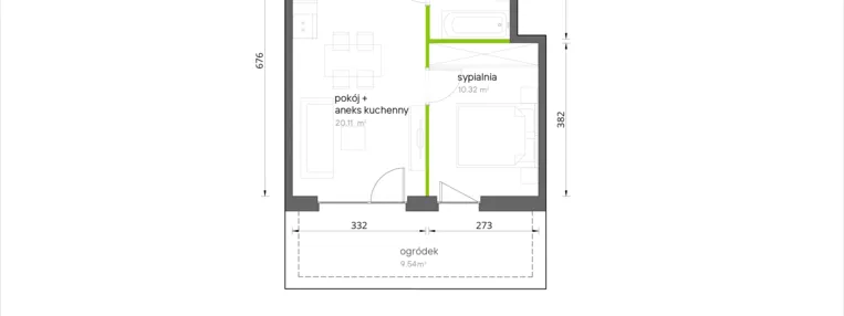 Mieszkanie w inwestycji: Aroniowa Vita