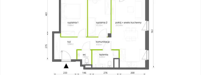 Mieszkanie w inwestycji: Aroniowa Vita