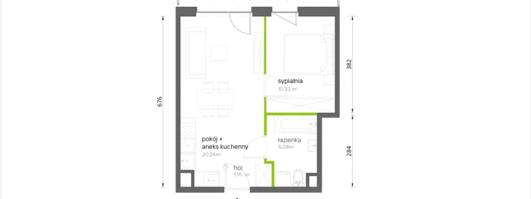 Mieszkanie w inwestycji: Aroniowa Vita