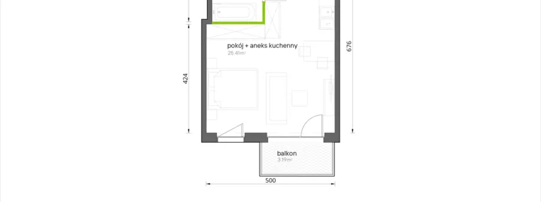 Mieszkanie w inwestycji: Aroniowa Vita