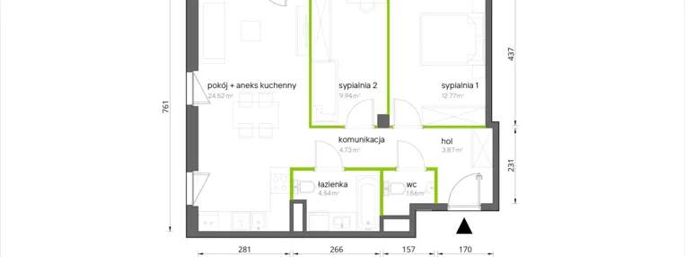 Mieszkanie w inwestycji: Aroniowa Vita