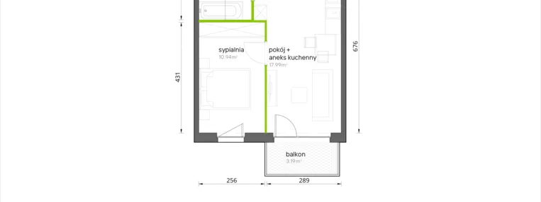 Mieszkanie w inwestycji: Aroniowa Vita