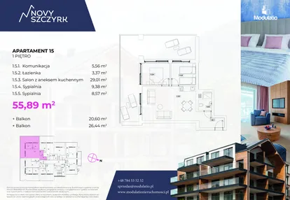 Mieszkanie w inwestycji: Novy Szczyrk