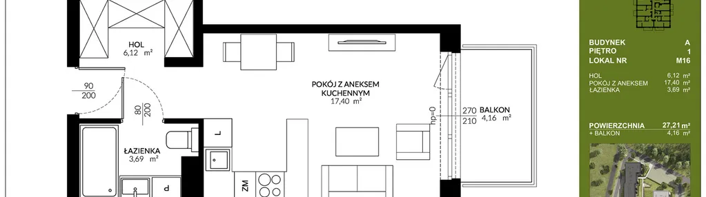 Mieszkanie w inwestycji: Triton Kampinos III