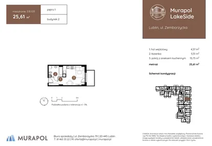 Mieszkanie w inwestycji: Murapol LakeSide