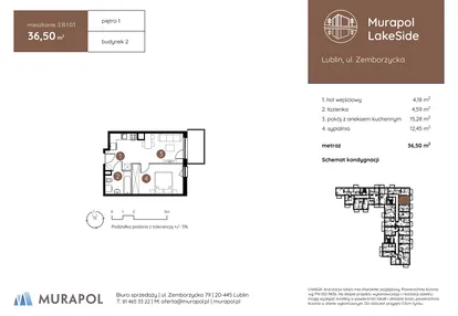 Mieszkanie w inwestycji: Murapol LakeSide