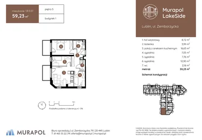 Mieszkanie w inwestycji: Murapol LakeSide