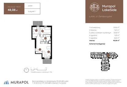 Mieszkanie w inwestycji: Murapol LakeSide
