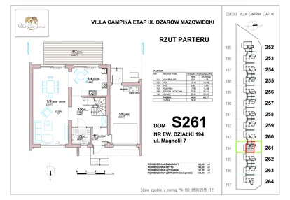 Dom w inwestycji: Villa Campina Magnolia