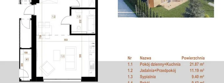 Mieszkanie w inwestycji: Osiedle Dębowe