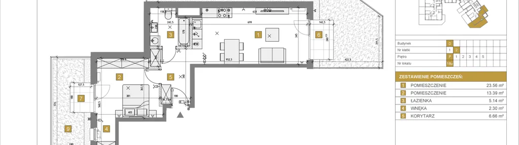 Mieszkanie w inwestycji: Apartamenty Beethovena etap 2 - apartamenty inwestycyjne