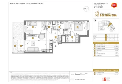 Mieszkanie w inwestycji: Apartamenty Beethovena etap 2 - apartamenty inwestycyjne