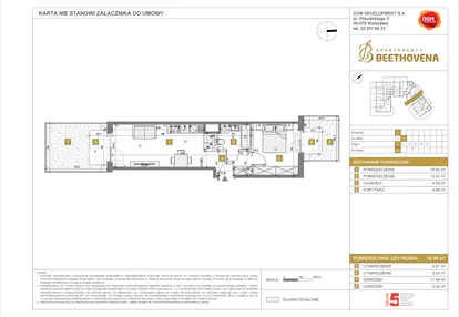 Mieszkanie w inwestycji: Apartamenty Beethovena etap 2 - apartamenty inwestycyjne