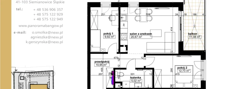 Mieszkanie w inwestycji: Panorama Bańgów Etap II