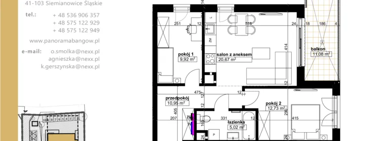 Mieszkanie w inwestycji: Panorama Bańgów Etap II