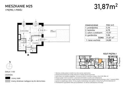 Mieszkanie w inwestycji: Targowa 49