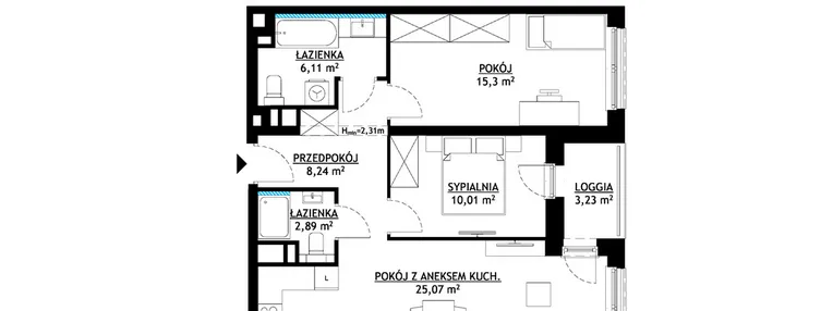 Mieszkanie w inwestycji: FUTURO