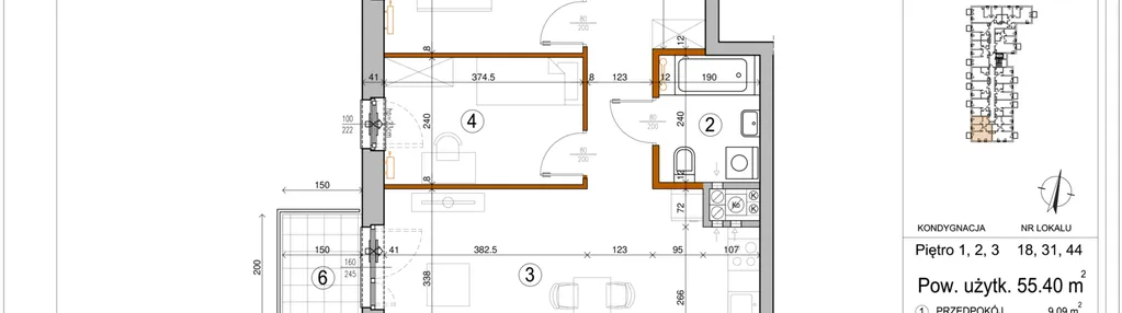 Mieszkanie w inwestycji: Park Leśny Rembertów etap IX