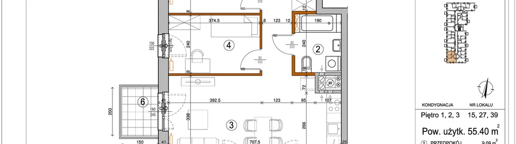 Mieszkanie w inwestycji: Park Leśny Rembertów etap IX