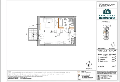 Mieszkanie w inwestycji: Park Leśny Rembertów etap IX