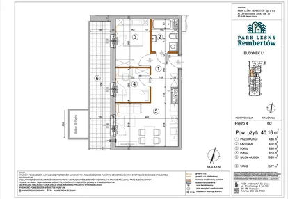 Mieszkanie w inwestycji: Park Leśny Rembertów etap IX