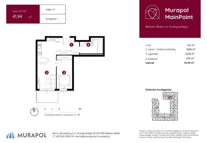 Mieszkanie w inwestycji: Murapol MainPoint