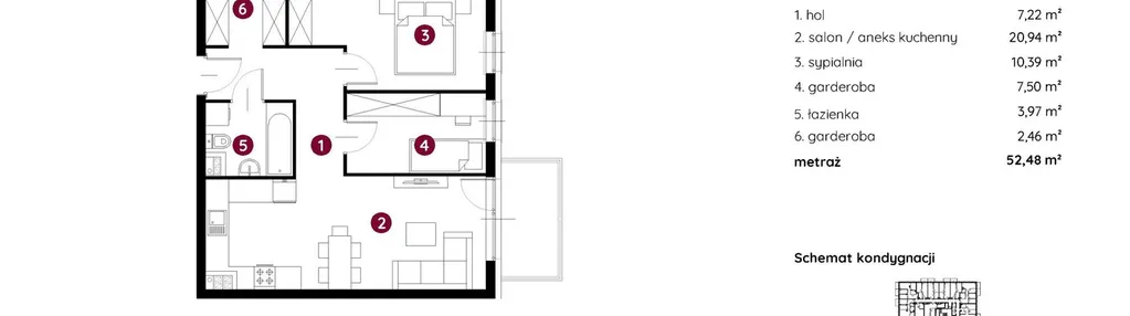 Mieszkanie w inwestycji: Murapol MainPoint