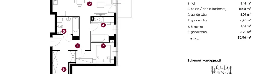 Mieszkanie w inwestycji: Murapol MainPoint