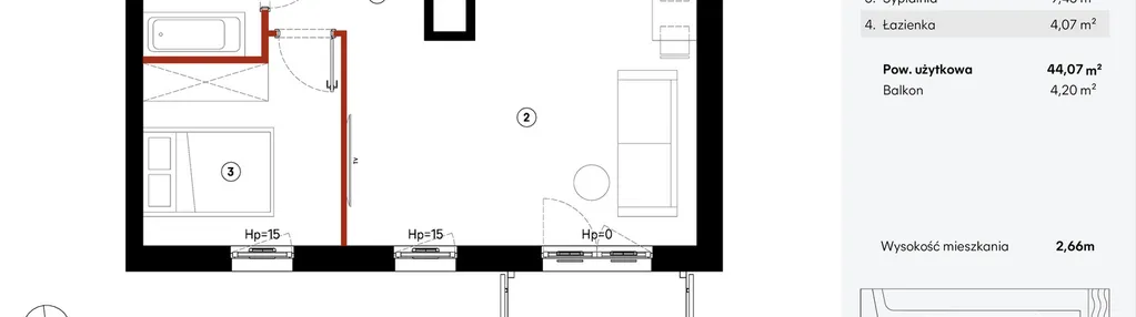 Mieszkanie w inwestycji: Elewator - Mieszkania i Lofty