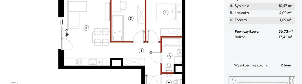 Mieszkanie w inwestycji: Elewator - Mieszkania i Lofty