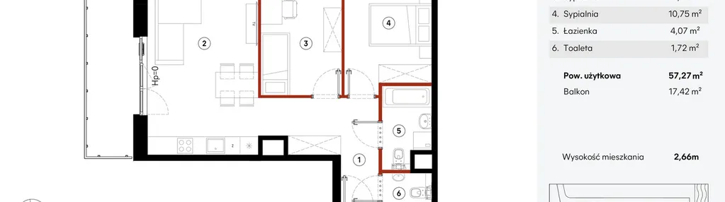 Mieszkanie w inwestycji: Elewator - Mieszkania i Lofty