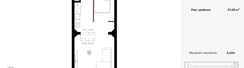 Mieszkanie w inwestycji: Elewator - Mieszkania i Lofty