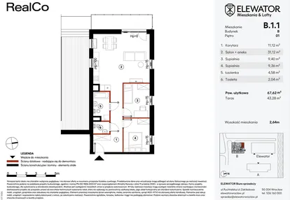 Mieszkanie w inwestycji: Elewator - Mieszkania i Lofty