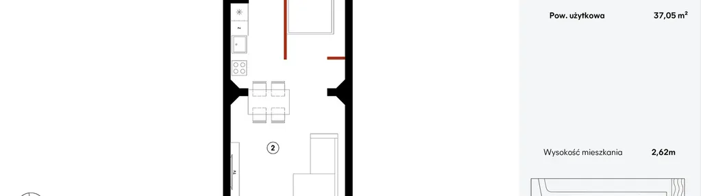 Mieszkanie w inwestycji: Elewator - Mieszkania i Lofty