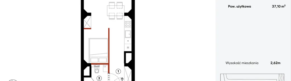 Mieszkanie w inwestycji: Elewator - Mieszkania i Lofty