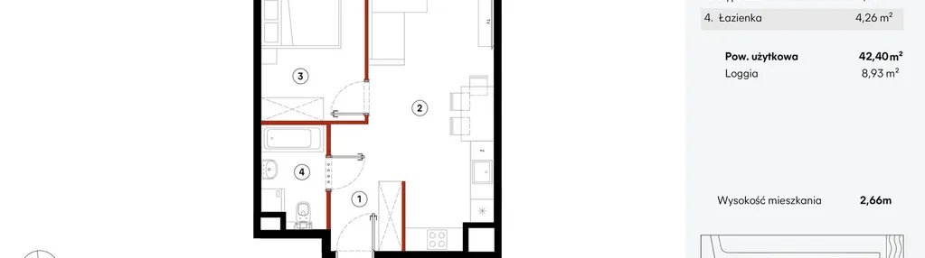 Mieszkanie w inwestycji: Elewator - Mieszkania i Lofty