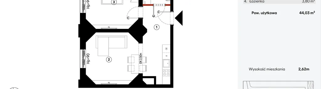 Mieszkanie w inwestycji: Elewator - Mieszkania i Lofty