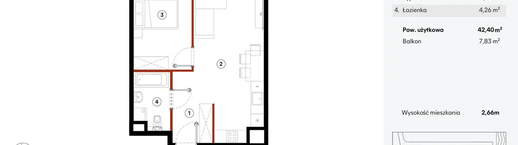 Mieszkanie w inwestycji: Elewator - Mieszkania i Lofty