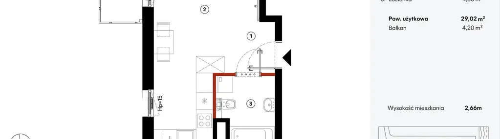 Mieszkanie w inwestycji: Elewator - Mieszkania i Lofty
