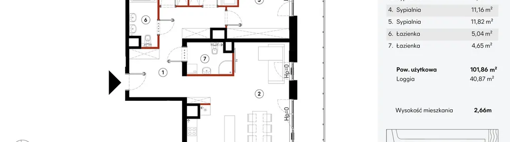 Mieszkanie w inwestycji: Elewator - Mieszkania i Lofty