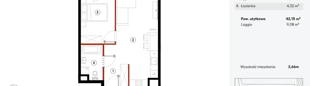 Mieszkanie w inwestycji: Elewator - Mieszkania i Lofty