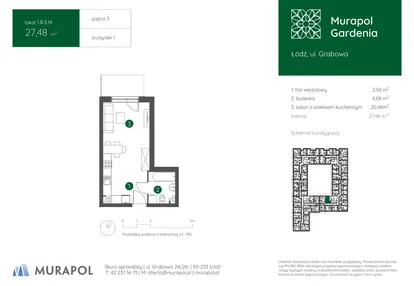 Mieszkanie w inwestycji: Murapol Gardenia