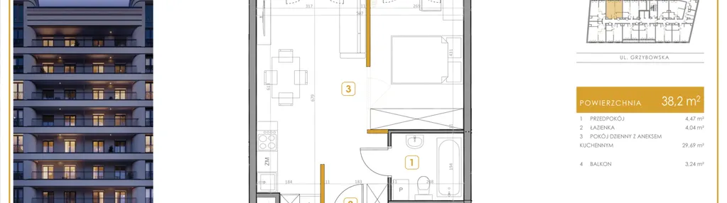 Mieszkanie w inwestycji: Art Deco Grzybowska
