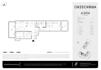 Mieszkanie w inwestycji: Orzechowa 2