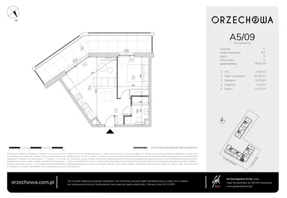 Mieszkanie w inwestycji: Orzechowa 2